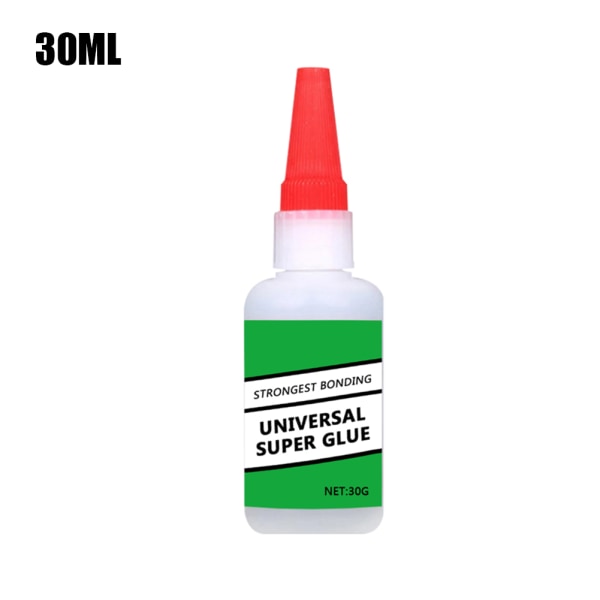 Universal superlim starkt plastlim vattentätt 30/50 ml för harts keramiskt metallglas 30ml