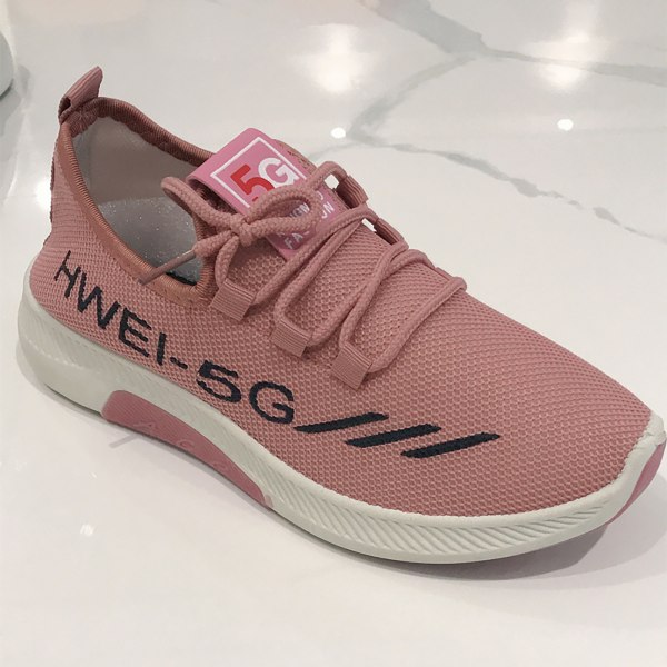 Dam Sneaker Snabbtorkande skor Anti-slip sula för berg pink 40