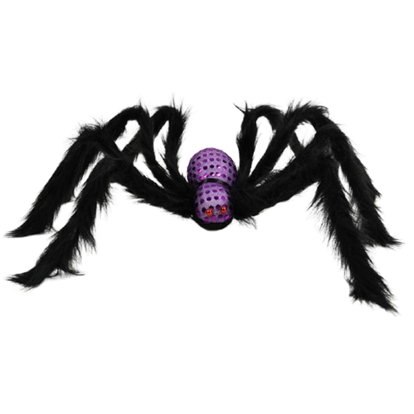 Halloween Hårig Spindel Realistisk Skrämmande Spider Rekvisita Fest Skrämmande Dekoration För 7