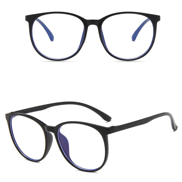Anti-Blue Light Glasögon Strålskydd Datorglasögon Personliga tillbehör för män bright black