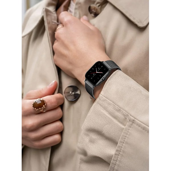20mm armband för Amazfit GTS 4/3/2e/Mini/stratos 3/2 Metall Magnetisk loop 22mm klockarmband Amazfit Gtr 4/3/pro/2e/bip-u-s-lite Lavender 22 22mm watch band