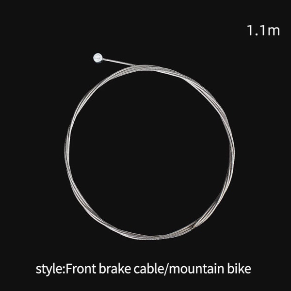 Trlreq mountainbike bromskabel i rostfritt stål vägcykel hopfällbar cykel fram och bak broms kärna mountain bike front brake cable