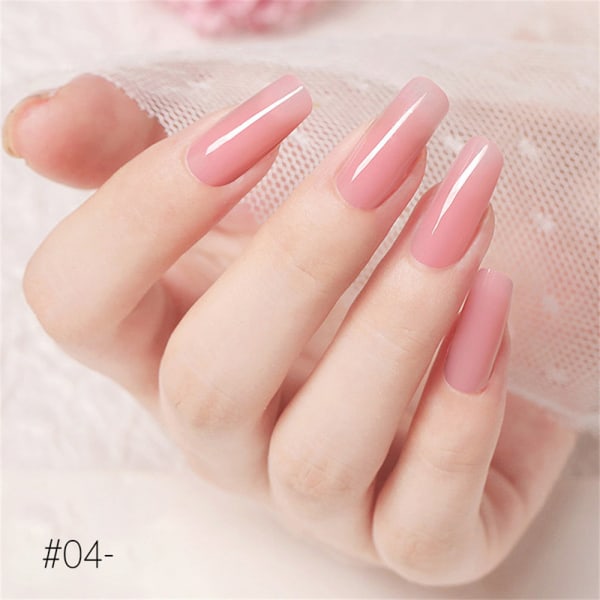 15ml Nails Poly Eetension Gel Förlängning Korta naglar Manikyrverktyg för manikyr nybörjare 6