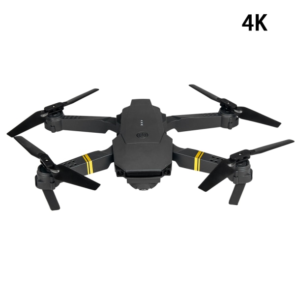 E58 Camera Drone med dubbla kameror Professionell 720P HD RC Mini Drone Bärbar hopfällbar Quadcopter för nybörjare gold 4k