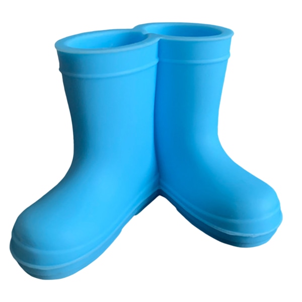 Funny Rainboot Tandborsthållare Multipurpose tandborstförvaringsställ för hemmabadrum sky blue