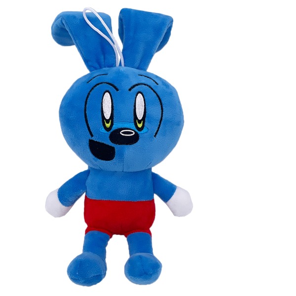 Ny Riggy The Rabbit Monkey Plysch Söt Danno Cal Plyschleksak för fans Present Mjuk fylld figurdocka för barn och vuxna a 18cm