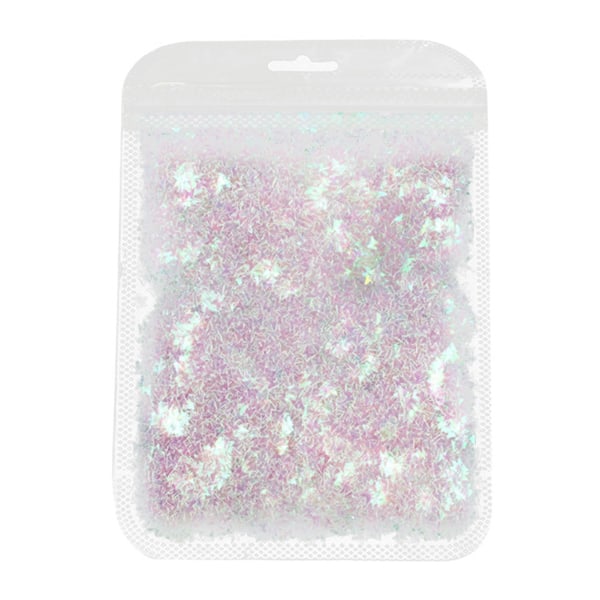 10g Nail Art Fjärilar Paljetter Kreativ Design Nail Art Glitter Paljetter för Handdekoration Nagel pink purple