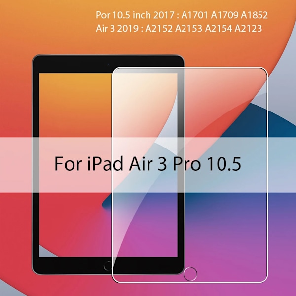 Härdat Glas För Ipad Pro 12.9 11 4:e 6:e 2022 Air 5 4 3 Skärmskydd För Ipad 9 9:e 10:e Generationen Mini 6 2021 10.2 9.7 Air 3 Pro 10.5inch