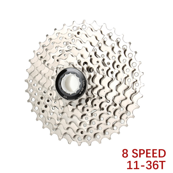 Bike Freewheel 8/9/10/11/12/13 Speed ​​Cassette Cykelbyte Cykeltillbehör för cykel Cykel 11 40t silver black 10 speed