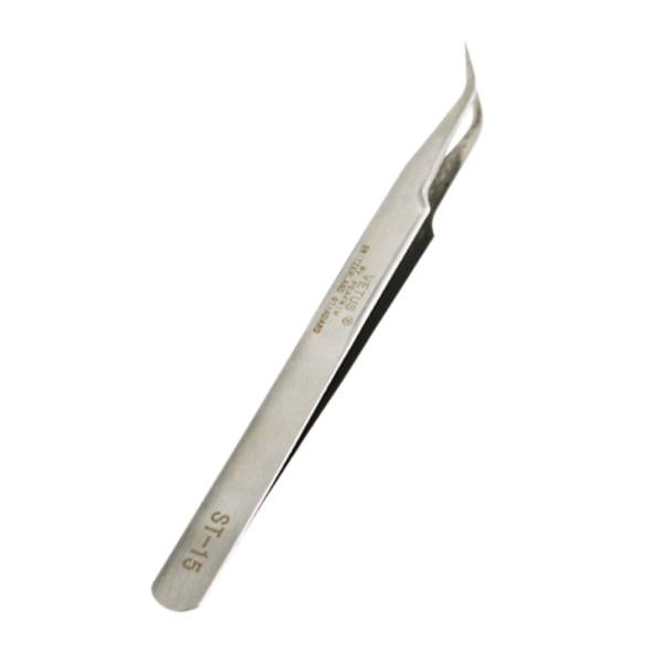 Mini Switzerland Pincett Perfekt vinkel Grip tag i varje hårstrå Material i rostfritt stål butterfly clip