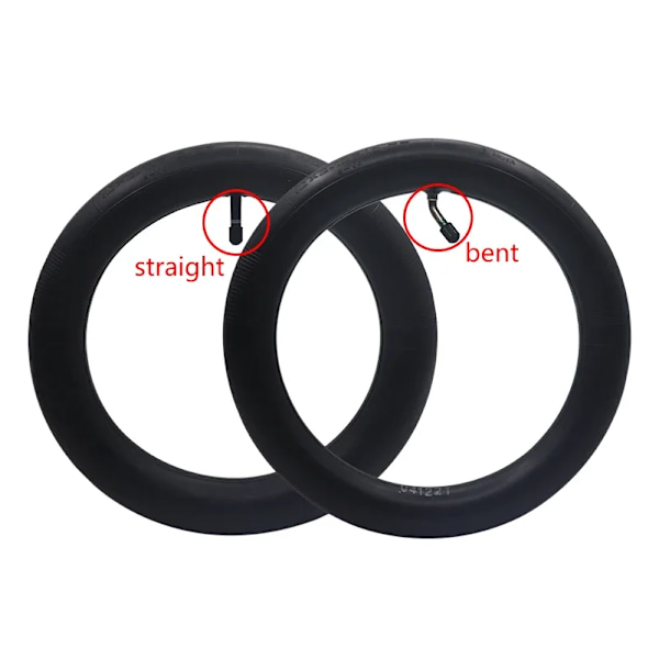 12 tum 12x2.125 Butyl Innerslang 12x2.35 Kamera för Många Bensin- och Elscootrar E-cykel Vikcykel 12 1/2x2 1/4 Innerdäck inner tube 45D