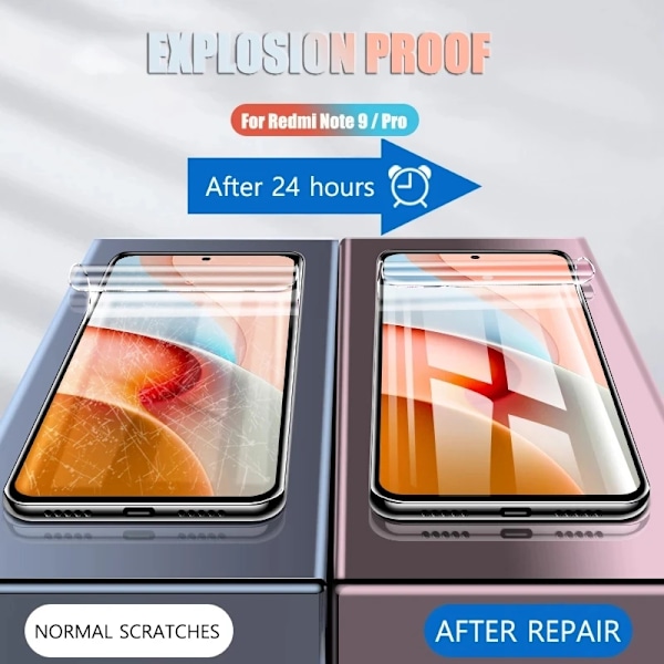 3 st Hydrogel Film för Xiaomi Mi 9T Pro Mi 9 SE Mi 9 Lite Mi10T Redmi K20 Pro Skärmskydd för Redmi K20 Pro Film For Redmi K20 Hydrogel Film