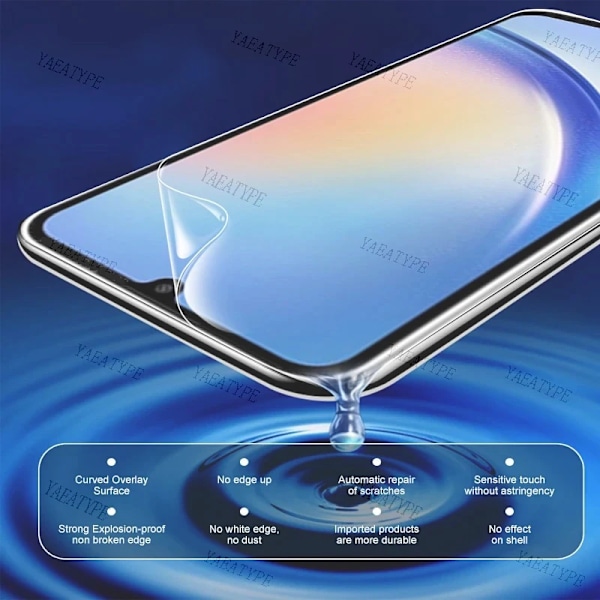 3 st Hydrogel Film för Samsung Galaxy S8 S9 S10 S10E S20 S21 S22 S23 Plus FE Ultra 5G Skärmskydd For Samsung S8 Plus Hydrogel Film