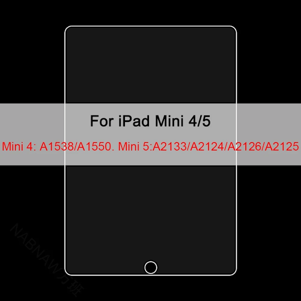 1 st 9H Härdat Glas För iPad 10:e Gen Pro 11 12.9 Air 5 4 10.9 Pro 9.7 Mini 6 Fullständigt Skärmskydd För iPad 10.2 7:e 8:e 9:e mini 4 5