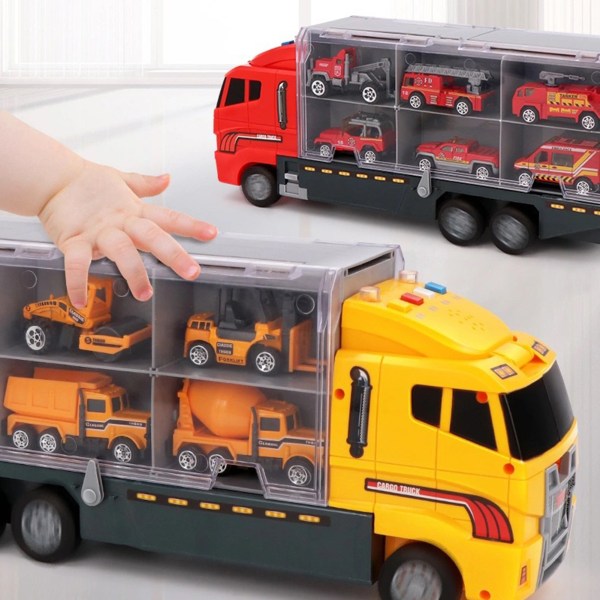 Legering plastmaterial Leksaksbilar Hållbar leksaksbil med slät kropp för att ge obegränsat roligt för barn shop truck