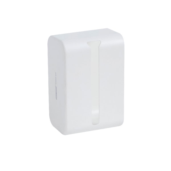 Köksskåp Facial Tissue Box Lätt att fylla på Slitstark dispenser för hemkök kontorsrum white
