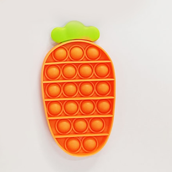 Push pop Bubble Fidget Sensory Toy Stress Relief for Homeschool och Office for Kid pineapple