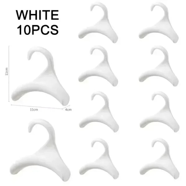 5 st väskhängare krok Handväska hatt scarf förvaringsställ garderob ryggsäck krok Handväska Hållare Förvaringsställ Organisation White-10pcs
