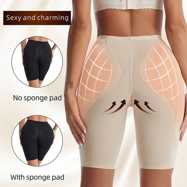 Push Up Yoga Byxor Leggings Realiserar charmig rumpa kurva för kvinnor Dagligt kausalt slitage skin color 6xl