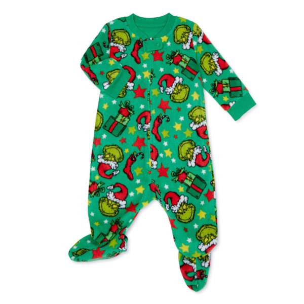 Familjematchande kläder för jul Pyjamasset Set nattkläder med printed baby 0-6