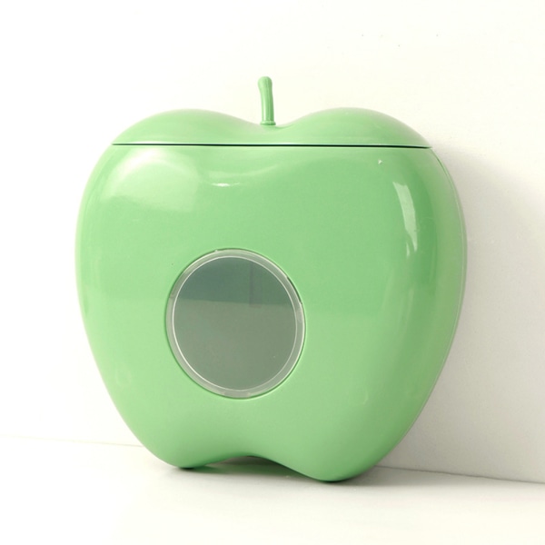 Multifunktionell duschmössa Dispenser Nordic Style Cover Förvaringslåda för badrumskök apple green