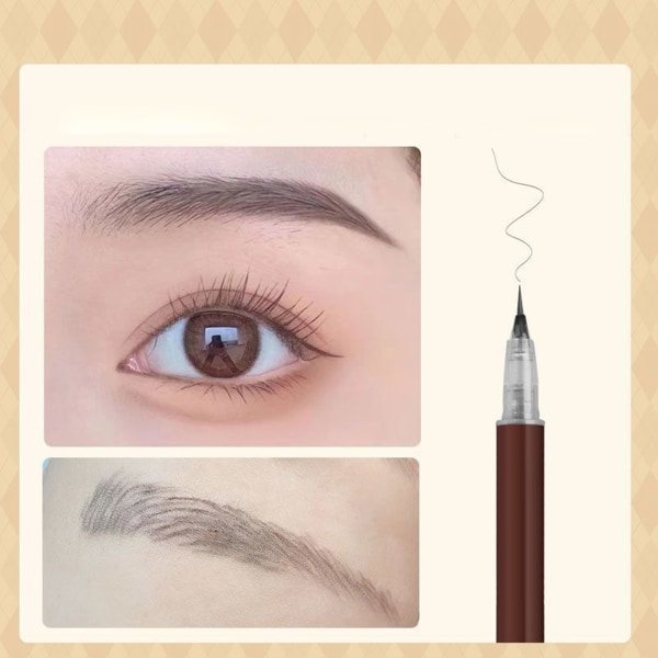 Kvinnor Flickor Ögonbrynspenna Makeup Tool Premium Robust kärna Naturlig färg Ögonbrynspenna för flickor Kvinnor Mamma Flickvän som 101 brown