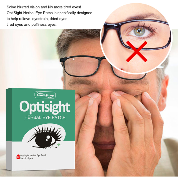 Ögonskyddsplåster från malört lindrar överdriven ögontrötthet för kvinnor män Ögonbehandling default