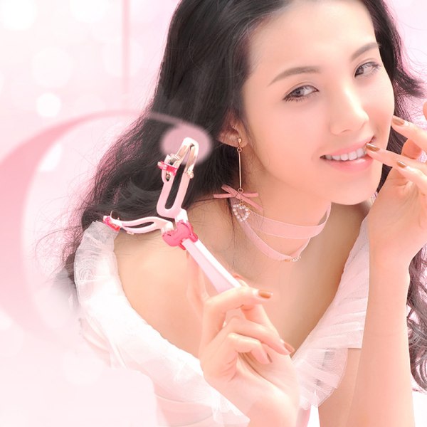 Justerbara ögonbrynsformer Stencil Makeup Model Mall Tool pink