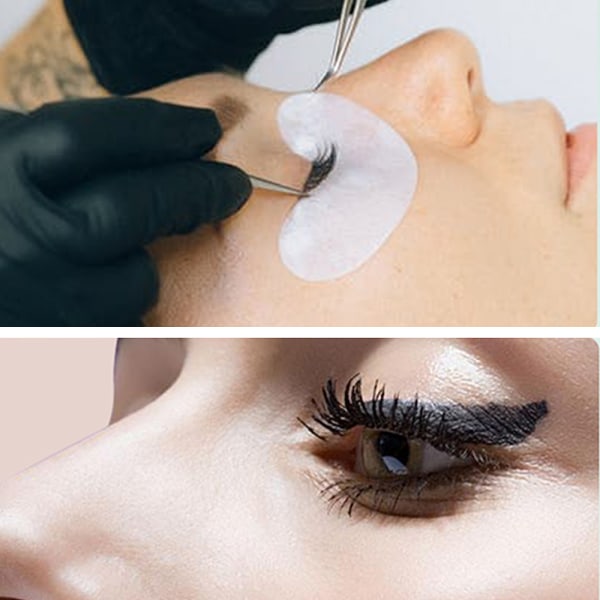 Magnetiska ögonfransar flytande eyeliner Set Enkelt par limfritt Natural Beauty Tool sa133