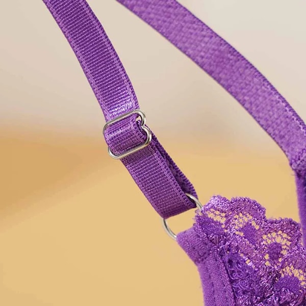 ALLTOOALL Sexiga spetsunderkläder för kvinnor, låg midja, justerbara stringtrosor, transparent G-string, kvinnliga, andningsbara underbyxor, underkläder YELLOW 40-70KG
