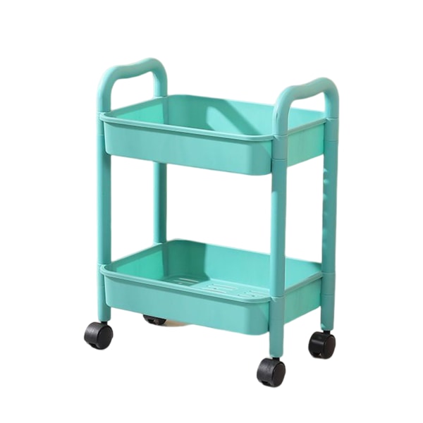 2/3/4-Tier Kitchen Rolling Cart Durable Movable Rolling Cart for Dorms Attics Basements 6