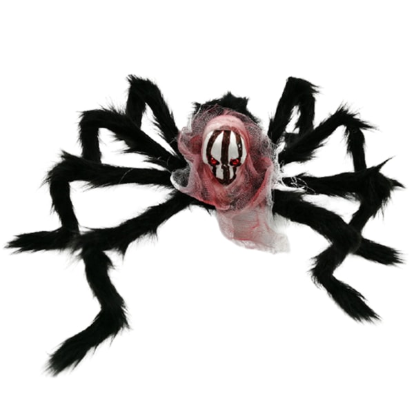 Halloween Hårig Spindel Realistisk Skrämmande Spider Rekvisita Fest Skrämmande Dekoration För 4