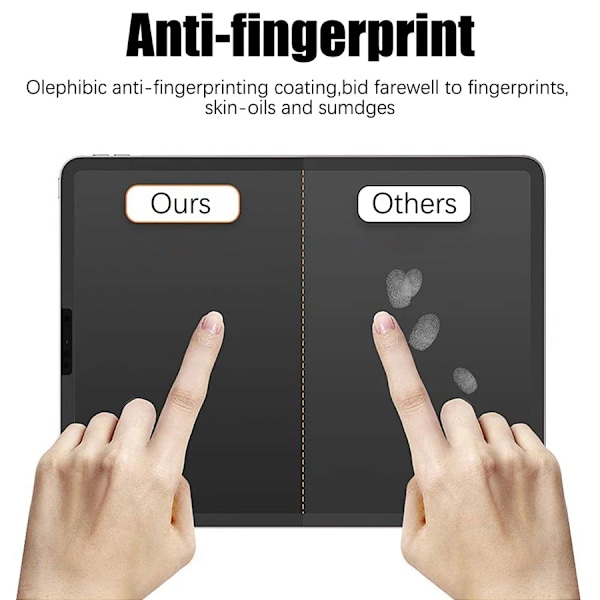 3 st Pappersliknande Skärmskydd för iPad 9:e Generationen 8 7 6 Air 5 4 10:e Pro 11 10.5 9.7 Mini 4 5 6 Inget Glas 3pcs 10th