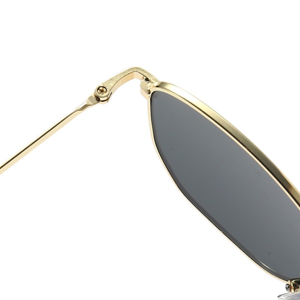 Ultralätt ögonskyddsdesign utomhusskyddande solglasögon silver frame 2524