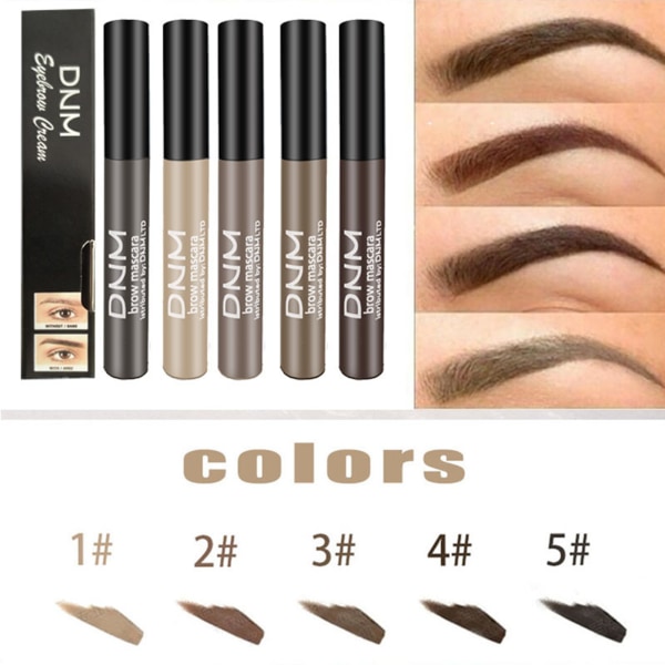 Naturlig långvarig ögonbrynsfärg Naturlig färgning Klar Cruelty Free ögonbrynsfärg för daglig och officiell makeup 3
