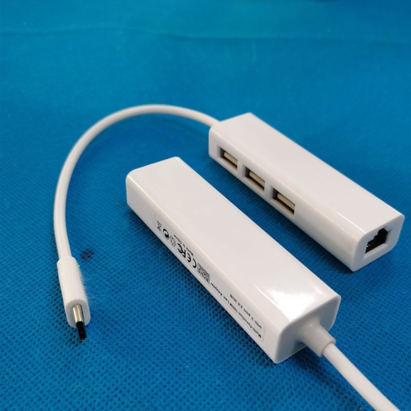 4-portar USB Hub Expansion Splitter Plug and Play Samtidig användning Splitter Stöd för flera videoprogram default