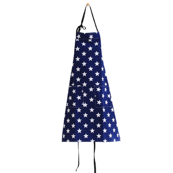 Köksförkläden Slitstarkt Lätt matlagningsförkläde Hushållsrengöringstillbehör för kök Nytt navy blue