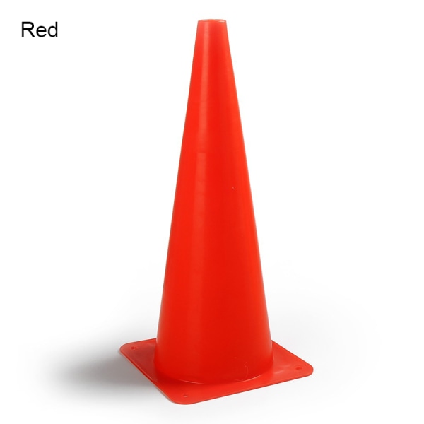 Skylt Bucket Barrier Road Cone Hinder Vägspärrar Markör för fotboll Fotbollsträning orange