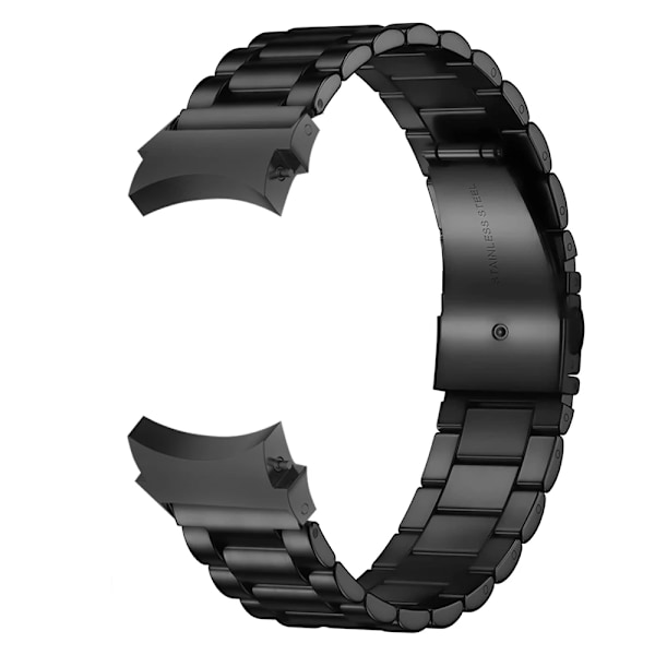 Inga glipor Correa för Galaxy Watch 7 6 5 4 44mm 40mm 5pro armband 45mm stålarmband för Samsung Galaxy Watch 6 4 Classic 47mm 46mm 43mm black watch 7 6 40mm