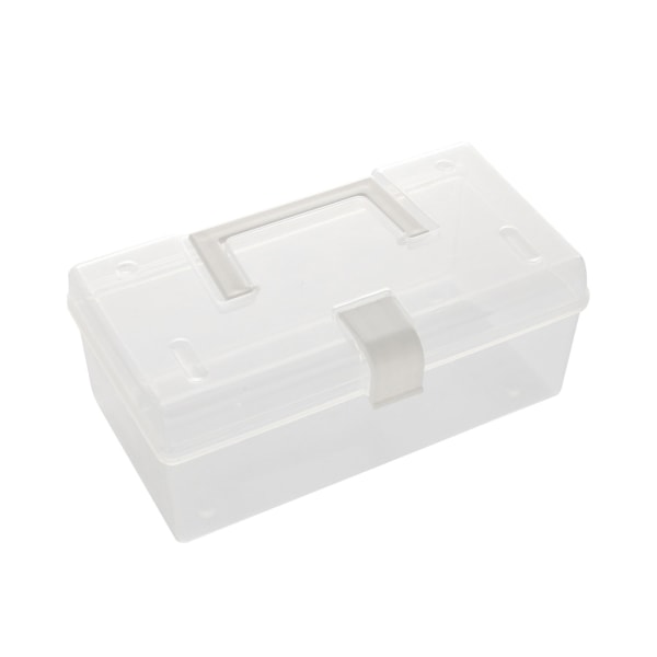 Plast Tissue Mask Dispenser Box Multi Use Container med handtag för Automotive Bars Office l