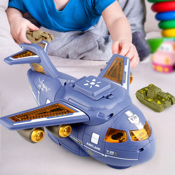 Elektriska flygplansleksaker för barn Musikaliskt pedagogiskt flygplan  Toddler för barn Fordon för tidig utbildning blue d2fc | blue | Fyndiq