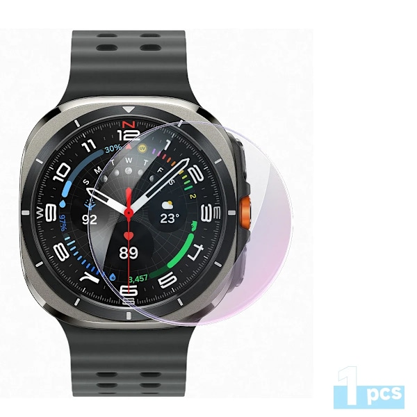 1-5 st Härdat Glas för Samsung Galaxy Watch 7 Ultra Watch7 40 44 SmartWatch Skärmskydd Skyddsglas Enkel att Installera 1PCS Galaxy Watch 7 44mm