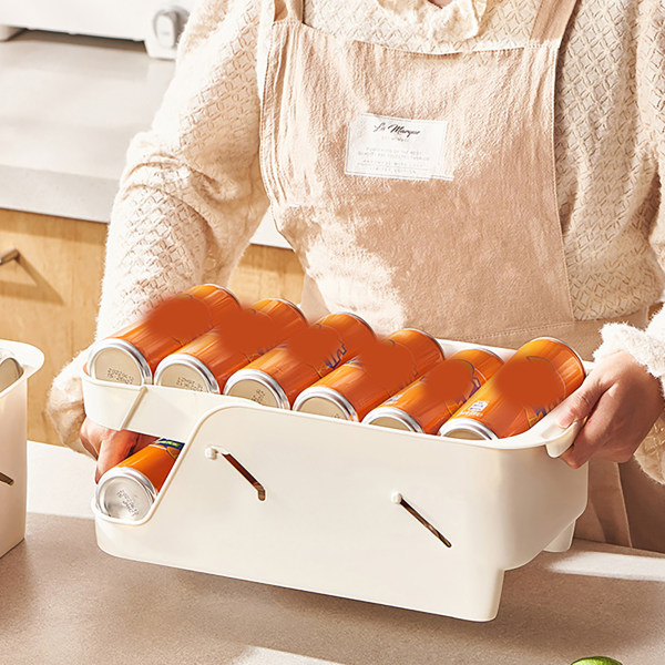 Kylskåp Förvaringsbricka för ägg och dryck Förläng förvaringsfacket för äggfriskhetstid för köks- och matprylar default