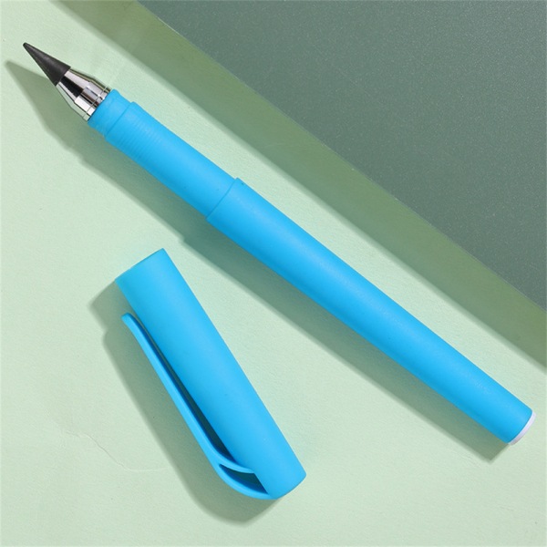 Evig penna Återanvändbar med raderbar oändlig penna för studenter målarskiss dark blue