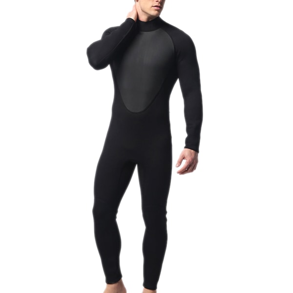 Helkroppsdräkt för män våtdräkt 3 mm dykardräkt Stretchig simning Surfing Snorkling a s