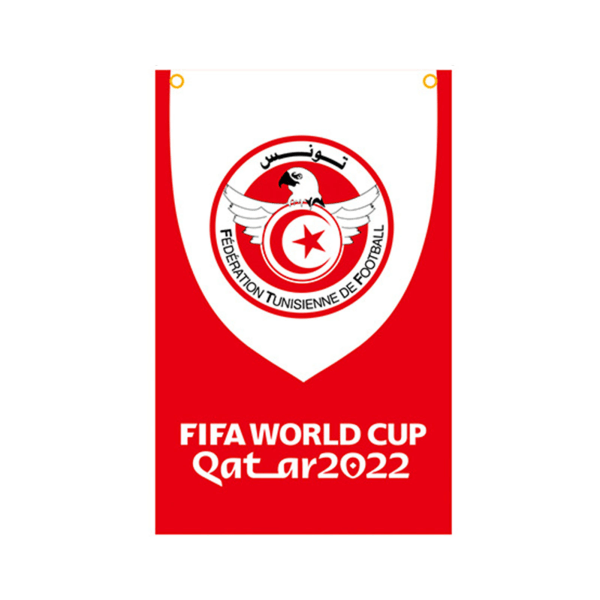 World Cup Banner Soccer Flag National String Flag dekoration för invigningen 60cmx90cm 24