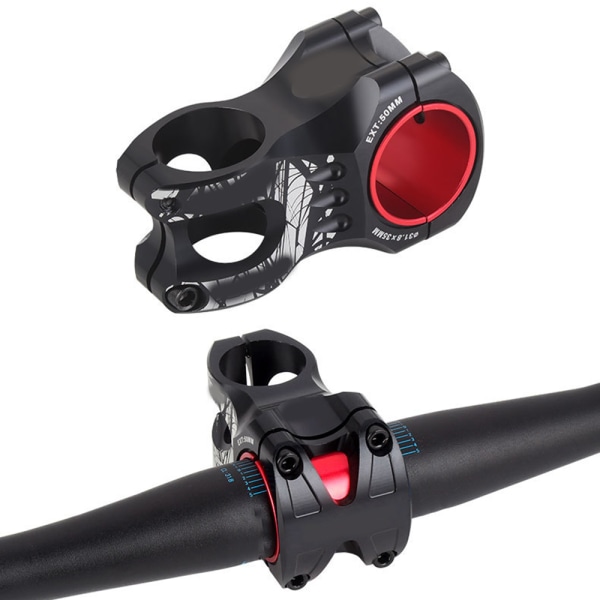 Bike Stem Mountain Bike Stem Kort styrstam för de flesta landsvägscyklar red