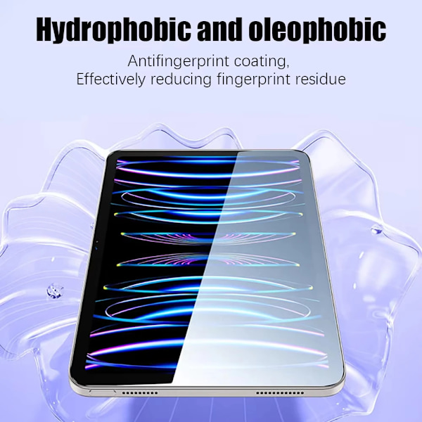 Härdat glas för iPad Pro 11 4:e 12.9 6:e 12 9 Air 5 4 Skärmskydd Tillbehör 7th 8th 9th 10.2inch
