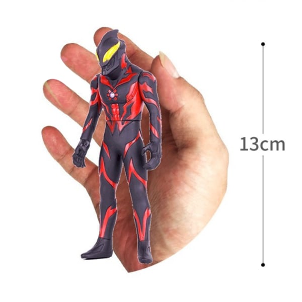 Ultraman modell 13 cm vinyl docksamling leksaksmodell för barns semesterpresent ultraman belial