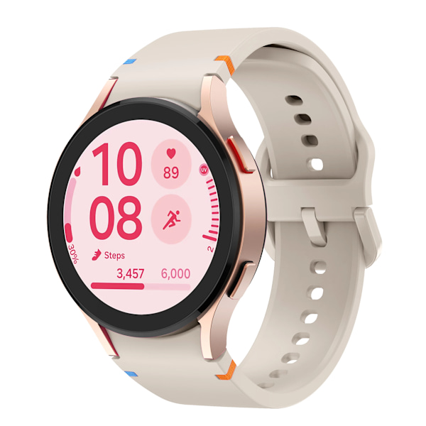 officiell webbplats Armband för Samsung Galaxy Watch 7 FE 44mm 40mm Silikonarmband Galaxy Watch6 4 6 Classic 5 pro band 43mm 47mm starlight Galaxy 7 40mm 44mm